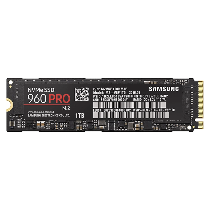 Samsung MZ-V6P1T0 | 960 PRO Series 1TB M.2 2280 PCI Express NVMe 3.0x4 Multi-Level Cell Solid State Drive Refurbished - Samsung refurbished available on Gotodirect