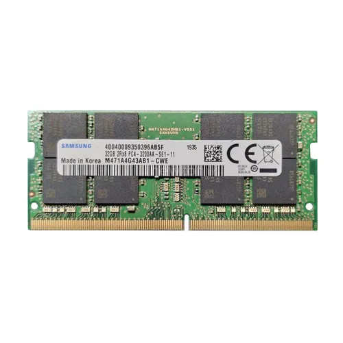 Samsung M471A4G43AB1-CWE | 32GB DDR4-3200MHz PC4-25600 Non-ECC Unbuffered SODIMM CL22 2Rx8 1.2V 260-Pin Memory Module Refurbished - Samsung refurbished available on Gotodirect