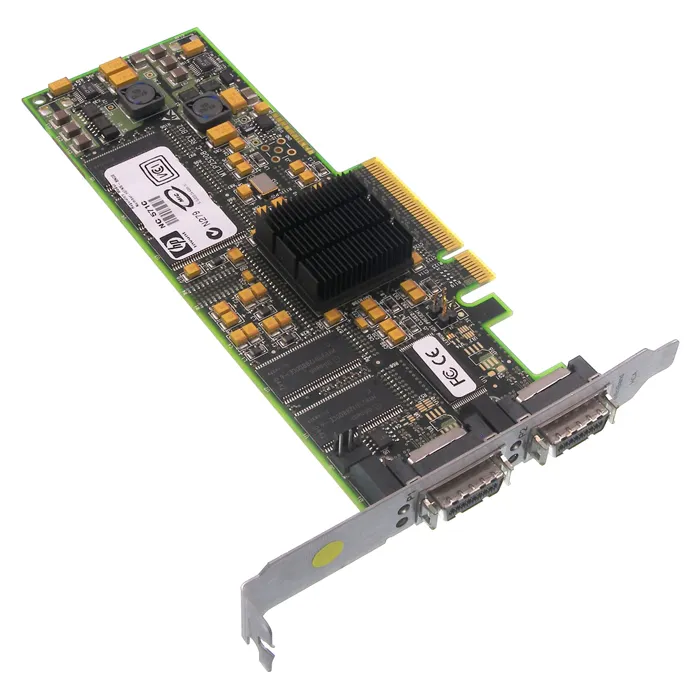 HP 374301-001 | NC571C 2 x Ports PCI-Express x4 Fabric Adapter Card Refurbished - Hewlett-Packard (ou HP en abrégé) refurbished available on Gotodirect