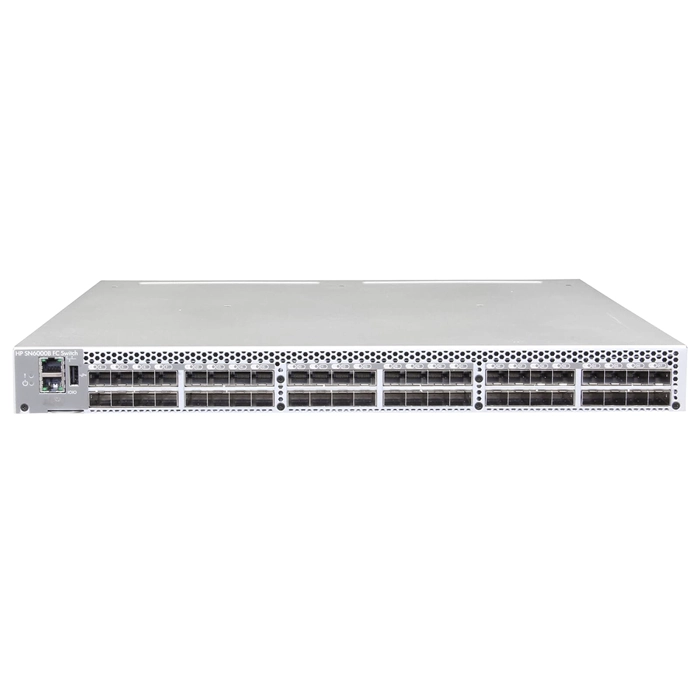 HP QR480B#ABA | StoreFabric SN6000B 48 x Ports FibreChannel 16Gb/s 1U Rack-Mountable Fibre Channel Switch Refurbished - Hewlett-Packard (ou HP en abrégé) refurbished available on Gotodirect