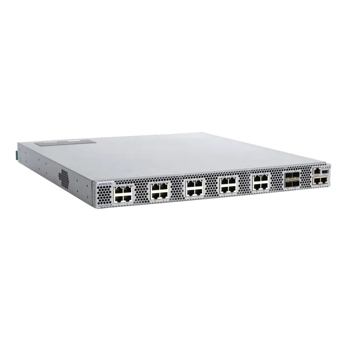 Buy Arista DCS-7120T-4S-F | 7100T 20x 1/10GBASE-T (RJ-45) and 4 SFP+ Ports Switch Front-to-rear Airflow Fans 2x 760W AC Power Supplies Refurbished - $710.00 Arista DCS-7120T-4S-F | 7100T 20x 1/10GBASE-T (RJ-45) and 4 SFP+ Ports Switch Front-to-rear Airflow Fans 2x 760W AC Power Supplies Refurbished - Arista Networks (as it's a well-known brand in the refurbished available on Gotodirect