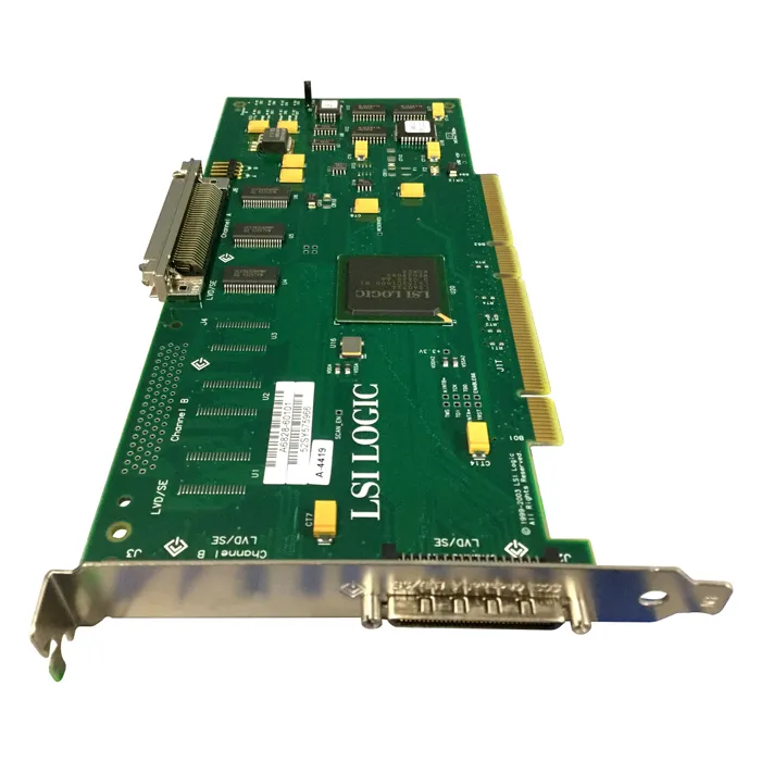 HP LSI8955-66 | Ultra Wide SCSI 68-PIN PCI-Express LVD Controller Card Refurbished - Hewlett-Packard (ou HP en abrégé) refurbished available on Gotodirect