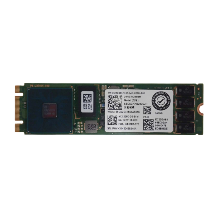 Dell 0CM88M | 240GB SATA 6Gb/s Read Intensive M.2 2280 Solid State Drive Refurbished - Dell refurbished available on Gotodirect