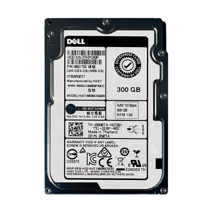 Hitachi 0B31723 | Ultrastar C15K600 Series 300GB 15000RPM SAS 12Gb/s 128MB Cache (512n) (SE) 2.5-Inch Enterprise Hard Drive Refurbished -  refurbished available on Gotodirect