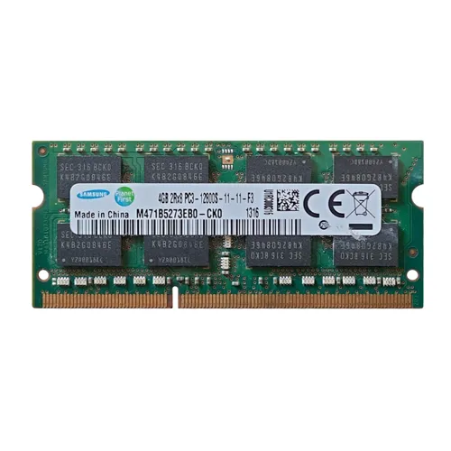 Samsung M471B5273EBO-CKO | 4GB DDR3-1600MHz PC3-12800 Non-ECC Unbuffered SODIMM CL11 2Rx8 1.5V 204-Pin Memory Module Refurbished - Samsung refurbished available on Gotodirect