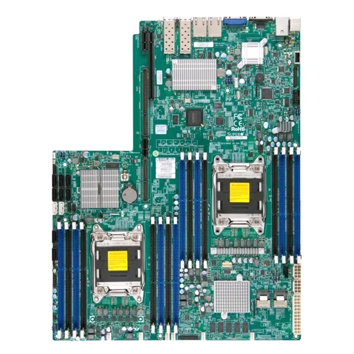 Supermicro X9DRW-7TPF | Socket LGA2011 Intel C602 Chipset Proprietary WIO System Board (Motherboard) Supports 2x Xeon E5-2600/E5-2600 v2 Series DDR3 16x DIMM Refurbished -  refurbished available on Gotodirect