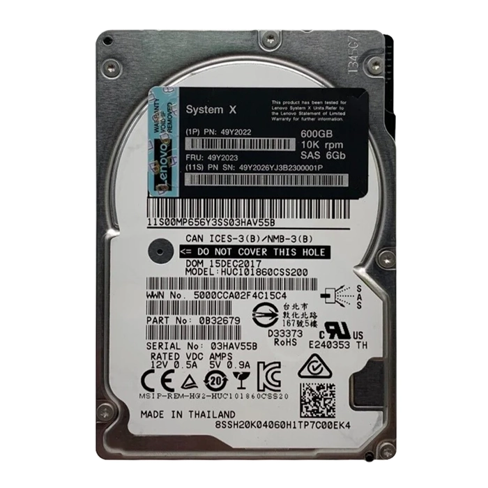 IBM 49Y2023 | 600GB 10000RPM SAS 6Gb/s Hot Swappable 2.5-Inch Hard Drive Refurbished -  refurbished available on Gotodirect