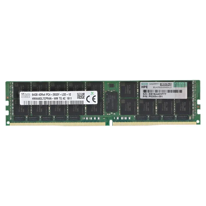Hynix HMAA8GL7CPR4N-WMTG-AC | 64GB DDR4-2933MHz PC4-23400 ECC Registered LRDIMM CL21 4Rx4 1.2V 288-Pin Memory Module Refurbished -  refurbished available on Gotodirect