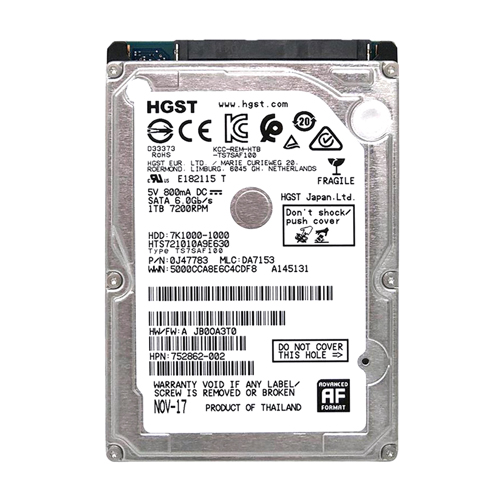 HP 752862-002 | 1TB 7200RPM SATA 6Gb/s 2.5-inch Hard Drive Refurbished - Hewlett-Packard (ou HP en abrégé) refurbished available on Gotodirect