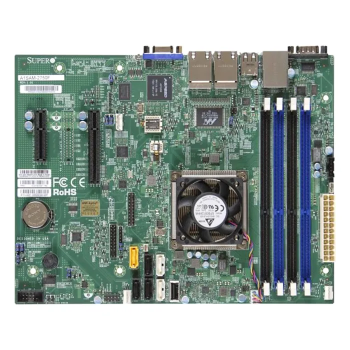 Buy Supermicro A1SAM-2750F-O | Intel Atom C2750/ DDR3/ SATA3/ V/4GbE/ MicroATX System Board (Motherboard) / CPU Combo Refurbished - $728.57 Supermicro A1SAM-2750F-O | Intel Atom C2750/ DDR3/ SATA3/ V/4GbE/ MicroATX System Board (Motherboard) / CPU Combo Refurbished - refurbished available on Gotodirect