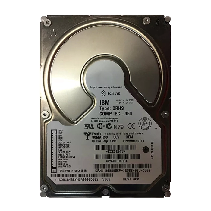 IBM ECE32075 | 36GB 7200RPM SCSI LVD 80-Pin 3.5-Inch Internal Hard Drive Refurbished -  refurbished available on Gotodirect
