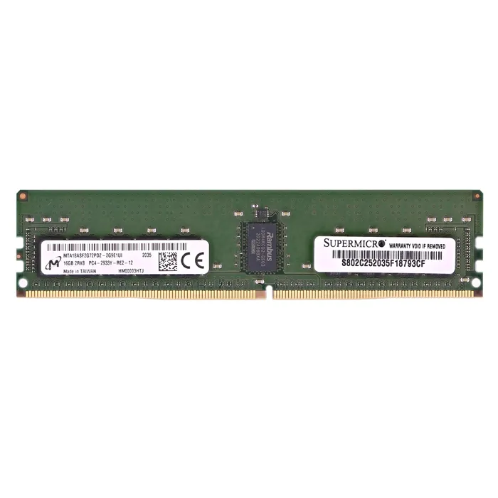 Micron MTA18ASF2G72PDZ-2G9 | 16GB DDR4-2933MHz PC4-23400 ECC Registered RDIMM CL21 2Rx8 1.2V 288-Pin Memory Module Refurbished -  refurbished available on Gotodirect
