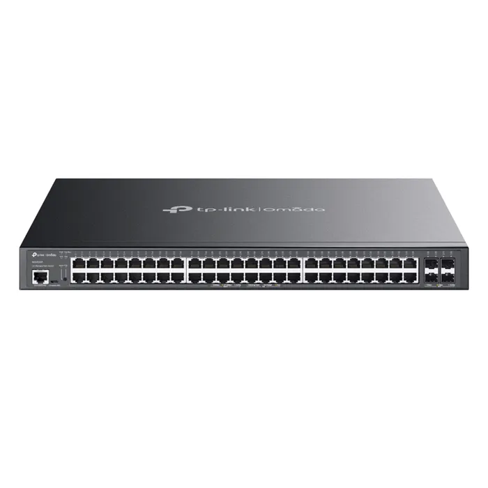 TP-LINK SG3452XP | Omada 48-Port Gigabit and 4-Port 10GE SFP+ L2+ Managed Switch with 48-Port PoE+ Refurbished - TP-Link refurbished available on Gotodirect