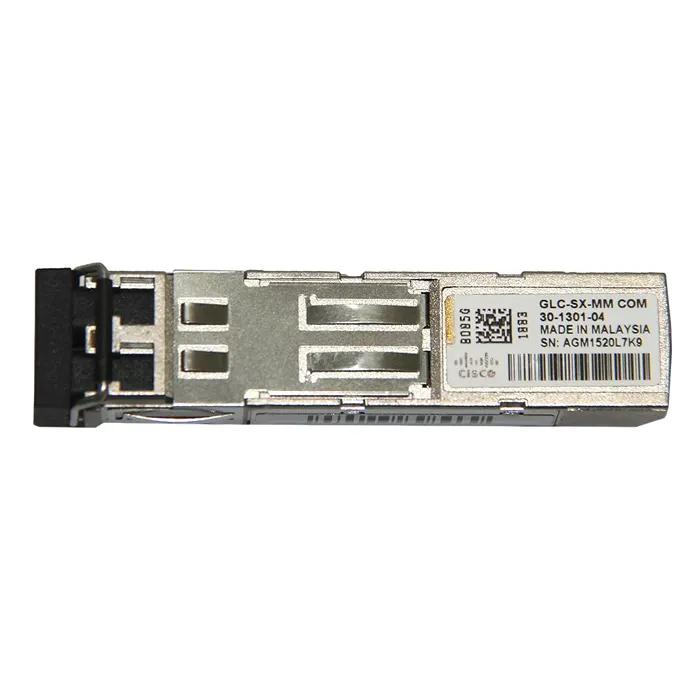 Cisco 30-1301-04 | GLC-SX-MM 1.25Gb/s 1000Base-SX Multi-mode Fiber 550m 850nm Duplex LC Connector SFP Transceiver Module Refurbished - Cisco Systems Inc. refurbished available on Gotodirect