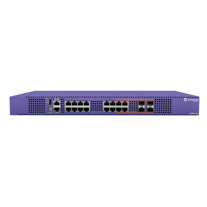 Extreme Networks 17402 | Switching X620-16t X620 Series 12 100Mb/1Gb/10GBASE-T ports 16-port Switch with EEE Refurbished -  refurbished available on Gotodirect