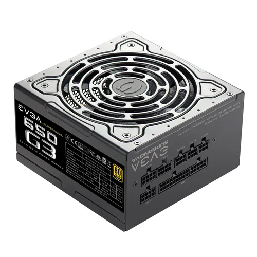 EVGA 220-G3-0650-Y3 | SuperNOVA 650 G3 650-Watts 80+ Gold F-M ATX Power Supply Refurbished - EVGA refurbished available on Gotodirect