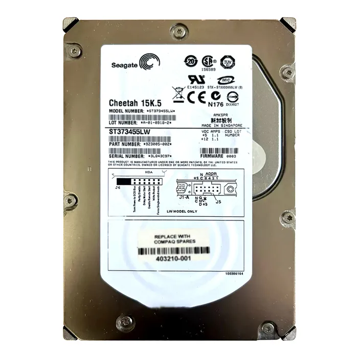 Seagate 9Z3005-002 | Cheetah 15K.5 Series 73.4GB 15000RPM Ultra320 SCSI 16MB Cache 68-Pin 3.5-Inch Hard Drive Refurbished - Seagate refurbished available on Gotodirect
