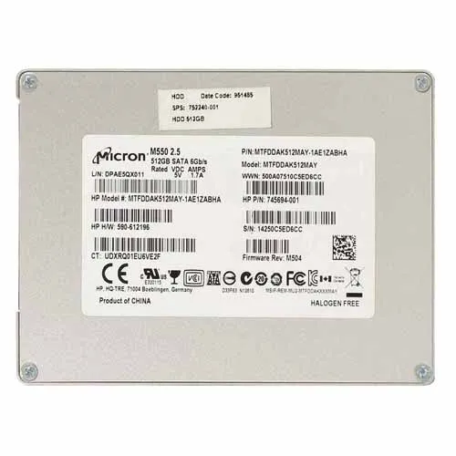 Micron MTFDDAK512MAY-1AE1ZABHA | M550 512GB Multi-Level Cell SATA 6Gb/s 2.5-Inch Solid State Drive for Client Storage Refurbished -  refurbished available on Gotodirect