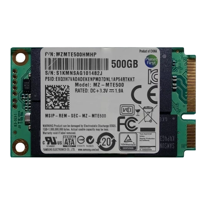 Samsung MZMTE500HMHP | 840 EVO Series 500GB TLC SATA 6GB/s AES-256 FDE mSATA Internal Solid State Drive Refurbished - Samsung refurbished available on Gotodirect