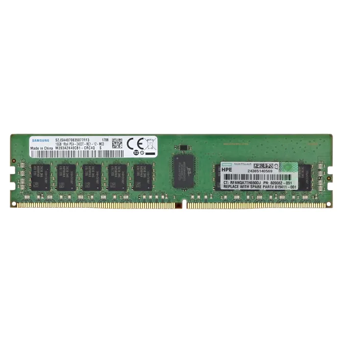 Samsung M393A2K40CB1-CRC | 16GB DDR4-2400MHz PC4-19200 ECC Registered RDIMM CL17 1Rx4 1.2V 288-Pin Memory Module Refurbished - Samsung refurbished available on Gotodirect