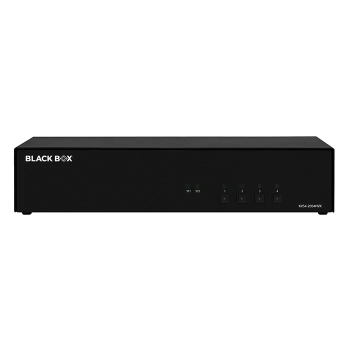Black Box KVS4-2004HVX | 4 x Ports Dual-Monitor Flex Port HDMI / Display Port Secure KVM Switch Refurbished -  refurbished available on Gotodirect