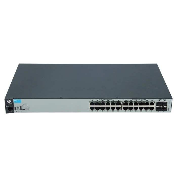 HP J9776-60001 | Aruba 2530 Series 2530-24G 24 x RJ-45 10/100/1000Base-T and 4 x SFP Ports Layer 2 Managed Gigabit Ethernet Network Switch Refurbished - Hewlett-Packard (ou HP en abrégé) refurbished available on Gotodirect