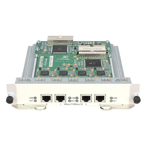 HP JF824-61001 | 4 x Ports 10/100Base-TX 100Mb/s Flexible Interface Card Module Refurbished - Hewlett-Packard (ou HP en abrégé) refurbished available on Gotodirect