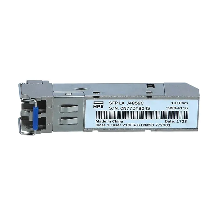 HP 1990-4116 | Aruba 1Gb/s 1000Base-LX Single-Mode Fibre 1310nm 10km LC Connector SFP (mini-GBIC) Transceiver Module Refurbished - Hewlett-Packard (ou HP en abrégé) refurbished available on Gotodirect