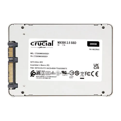 Crucial CT2000MX500SSD1 | MX500 2TB Triple-Level Cell SATA 6Gb/s 2.5-Inch Solid State Drive Refurbished - Crucial refurbished available on Gotodirect
