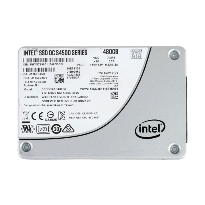 Buy Intel SSDSC2KB480G701 | DC S4500 480GB Triple-Level Cell SATA 6Gb/s 2.5-Inch Solid State Drive Refurbished - $223.96 Intel SSDSC2KB480G701 | DC S4500 480GB Triple-Level Cell SATA 6Gb/s 2.5-Inch Solid State Drive Refurbished - Intel refurbished available on Gotodirect