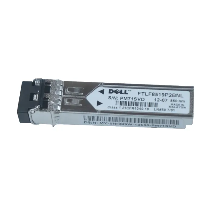 Dell HHM9W | PowerConnect 2Gb/s 1000Base-SR Multi-Mode Fibre 850nm Duplex LC Connector SFP Transceiver Module Refurbished - Dell refurbished available on Gotodirect
