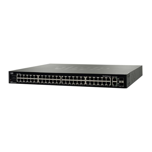 Cisco SFE2010-RF | Small Business 48 x Ports 10/100Base-T + 2 x Ports 1000Base-T + 2 x Ports Combo SFP (mini-GBIC) Rack-Mountable Layer 3 Managed Fast Ethernet Network Switch Refurbished - Cisco Systems Inc. refurbished available on Gotodirect