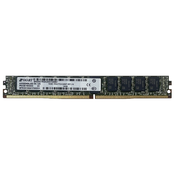 Smart Modular SH2047RD420472SBV | 16GB DDR4-2400MHz PC4-19200 ECC Registered 288-Pin VLP RDIMM 1Rx4 Memory Refurbished -  refurbished available on Gotodirect