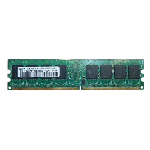 Samsung M378T2953BG0-CCC | 1GB DDR2-400MHz PC2-3200 Non-ECC Unbuffered UDIMM CL3 2Rx8 1.8V 240-Pin Memory Module Refurbished - Samsung refurbished available on Gotodirect