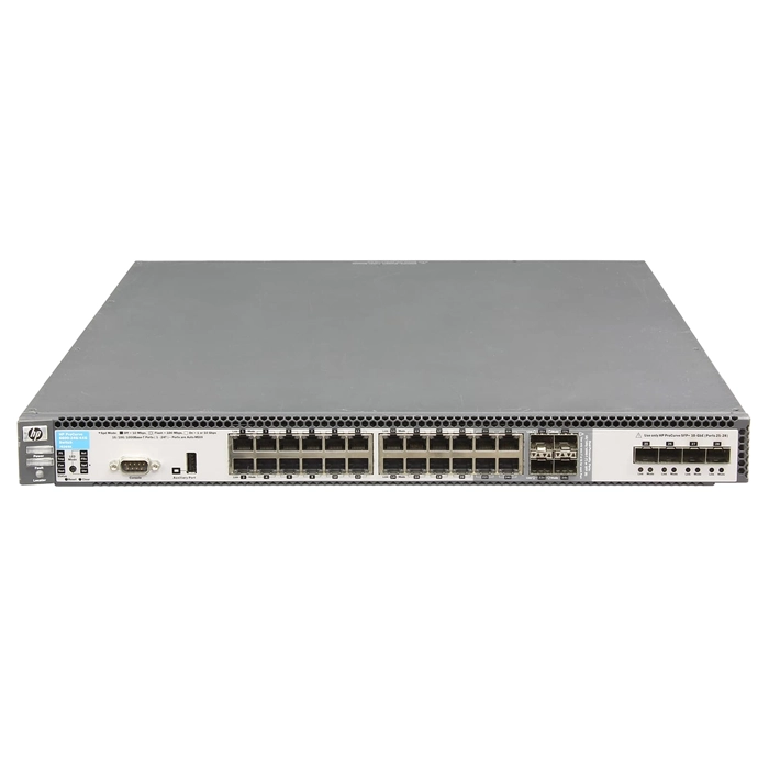 HP 6600-24G-4XG | ProCurve 6600 224-Ports Ethernet Switch Refurbished - Hewlett-Packard (ou HP en abrégé) refurbished available on Gotodirect