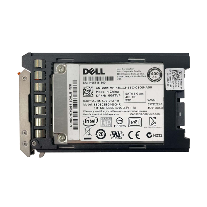 Intel SSDSC1BG400G4 | DC S3610 400GB Multi-Level Cell SATA 6Gb/s 1.8-Inch Solid State Drive Refurbished - Intel refurbished available on Gotodirect