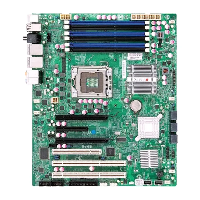 Supermicro MBD-C7X58-O-P | Socket LGA1366 Intel X58 Express Chipset ATX System Board (Motherboard) Supports Xeon 3500/3600/5600/5500 Series DDR3 6x DIMM Refurbished -  refurbished available on Gotodirect