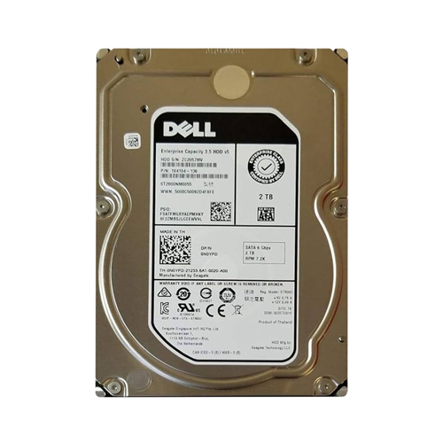 Dell N0YPD | 2TB 7200RPM SATA 6Gb/s Hot-Pluggable 128MB Cache (512n) 3.5-Inch Hard Drive for PowerEdge Server & PowerVault Storage Array Refurbished - Dell refurbished available on Gotodirect