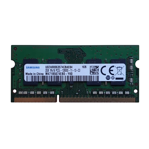 Samsung M471B5674EB0-YK0 | 2GB DDR3-1600MHz PC3-12800 Non-ECC Unbuffered SODIMM CL11 1Rx16 1.35V 204-Pin Memory Module Refurbished - Samsung refurbished available on Gotodirect
