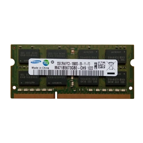 Samsung M471B5673GB0-CH9 | 2GB DDR3-1333MHz PC3-10600 Non-ECC Unbuffered SODIMM CL9 2Rx8 1.5V 204-Pin Memory Module Refurbished - Samsung refurbished available on Gotodirect