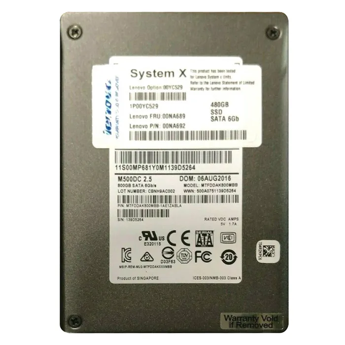 IBM 00NA692 | 480GB Multi-Level Cell SATA 6Gb/s 2.5-Inch Solid State Drive Refurbished -  refurbished available on Gotodirect
