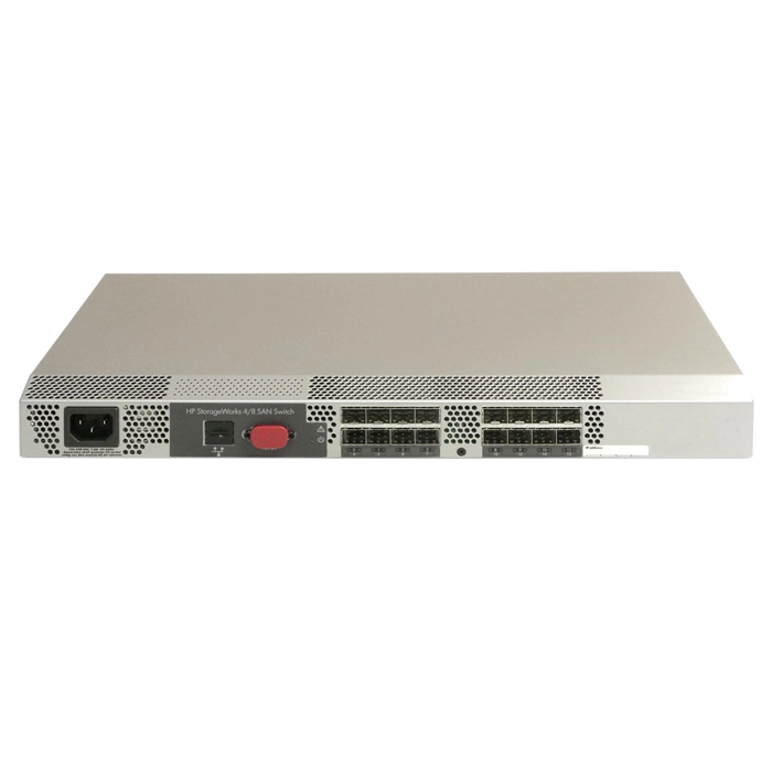 HP A7984A#ABA | StorageWorks 4GB Fibre Channel 4/8 Ports Base SAN Switch Refurbished - Hewlett-Packard (ou HP en abrégé) refurbished available on Gotodirect