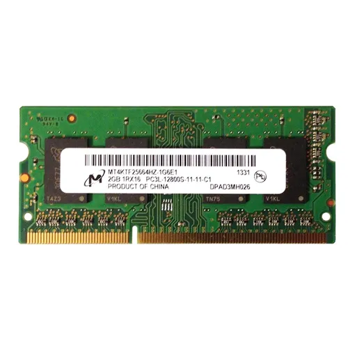 Micron MT4KTF25664HZ-1G6E1 | 2GB DDR3-1600MHz PC3-12800 Non-ECC Unbuffered SODIMM CL11 1Rx16 1.35V 204-Pin Memory Module Refurbished -  refurbished available on Gotodirect