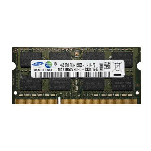 Samsung M471B5273CHO-CK0 | 4GB DDR3-1333MHz PC3-10600 Non-ECC Unbuffered SODIMM CL9 2Rx8 1.5V 204-Pin Memory Module Refurbished - Samsung refurbished available on Gotodirect