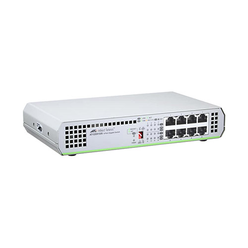 Buy Allied Telesis AT-GS910/8 | GS910 8 x Ports 1000Base-T Layer 2 Unmanaged Rack-mountable Gigabit Ethernet Network Switch Refurbished - $275.00 Allied Telesis AT-GS910/8 | GS910 8 x Ports 1000Base-T Layer 2 Unmanaged Rack-mountable Gigabit Ethernet Network Switch Refurbished - refurbished available on Gotodirect
