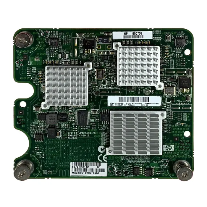 HP NC373M | Dual-Ports 1Gb/s 10Base-T/100Base-TX/1000Base-T Gigabit Ethernet PCI Express x4 Mezzanine Multifunction Server Network Adapter Refurbished - Hewlett-Packard (ou HP en abrégé) refurbished available on Gotodirect
