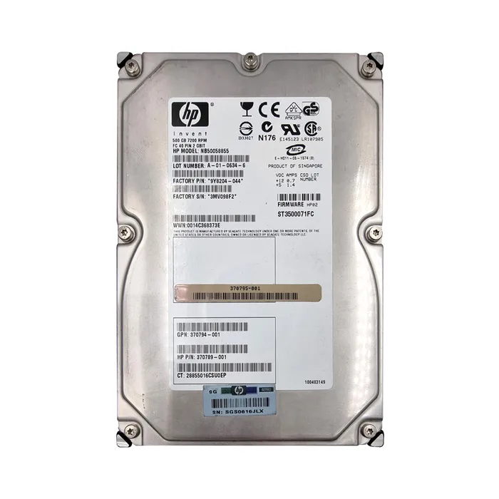 Seagate 9Y8204-044 | NL35 Series 500GB 7200RPM Fibre Channel 2Gb/s 8MB Cache (CE) 3.5-Inch Hard Drive Refurbished - Seagate refurbished available on Gotodirect