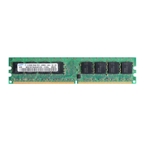 Samsung M378T6453FZ0-CD5 | 512MB DDR2-533MHz PC2-4200 Non-ECC Unbuffered UDIMM CL4 2Rx8 1.8V 240-Pin Memory Module Refurbished - Samsung refurbished available on Gotodirect