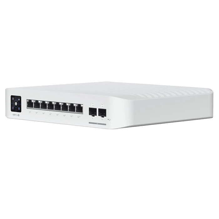 Ubiquiti USW-PRO-8-POE | 8-Ports Layer 3 Switch with PoE+ and PoE++ Output Refurbished - Ubiquiti refurbished available on Gotodirect