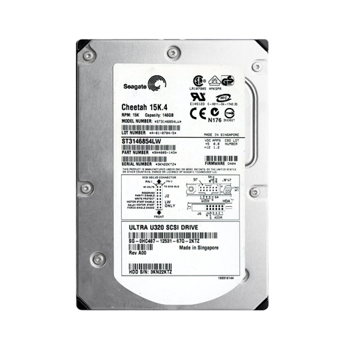 Dell 0HC487 | 146GB 15000RPM Ultra320 SCSI 8MB Cache 68-Pin 3.5-Inch Hard Drive Refurbished - Dell refurbished available on Gotodirect